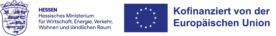 Hessisches Ministerium für Wirtschaft 2026 und EU kofinanziert